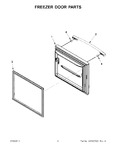 Diagram for 03 - Freezer Door Parts