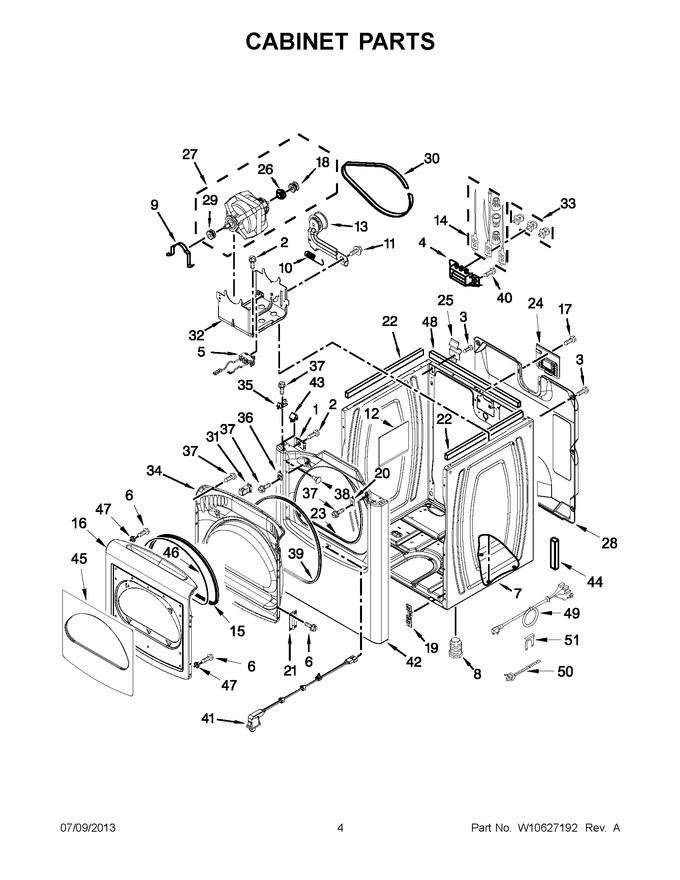Diagram for YWED8100BW0