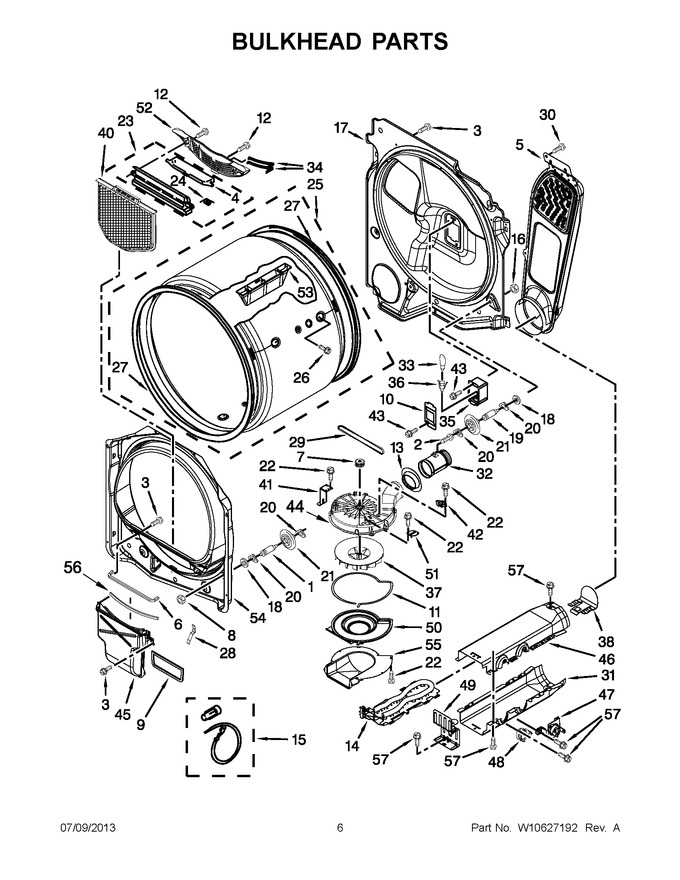 Diagram for YWED8100BW0