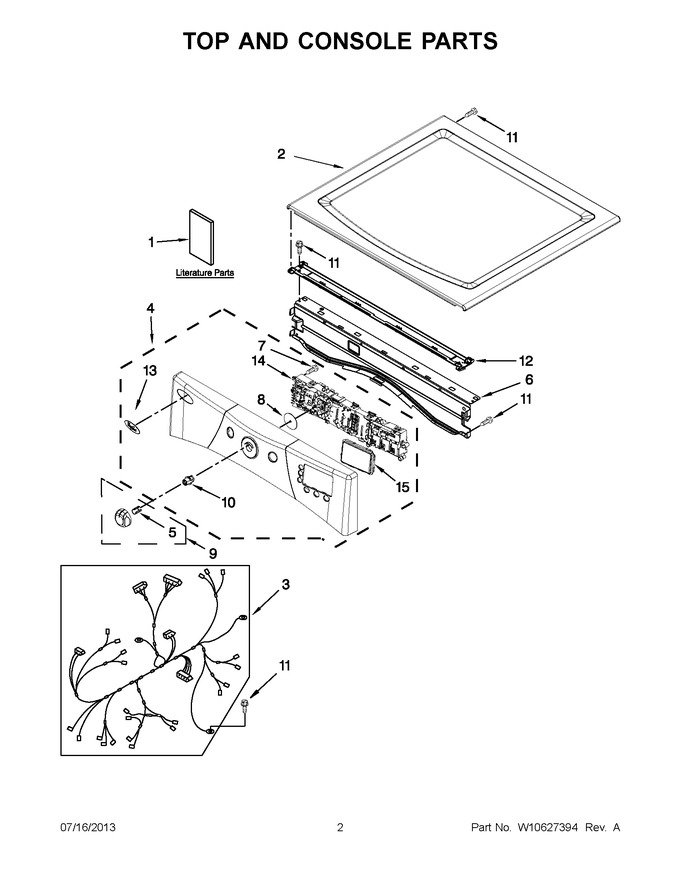 Diagram for WGD9371YL2