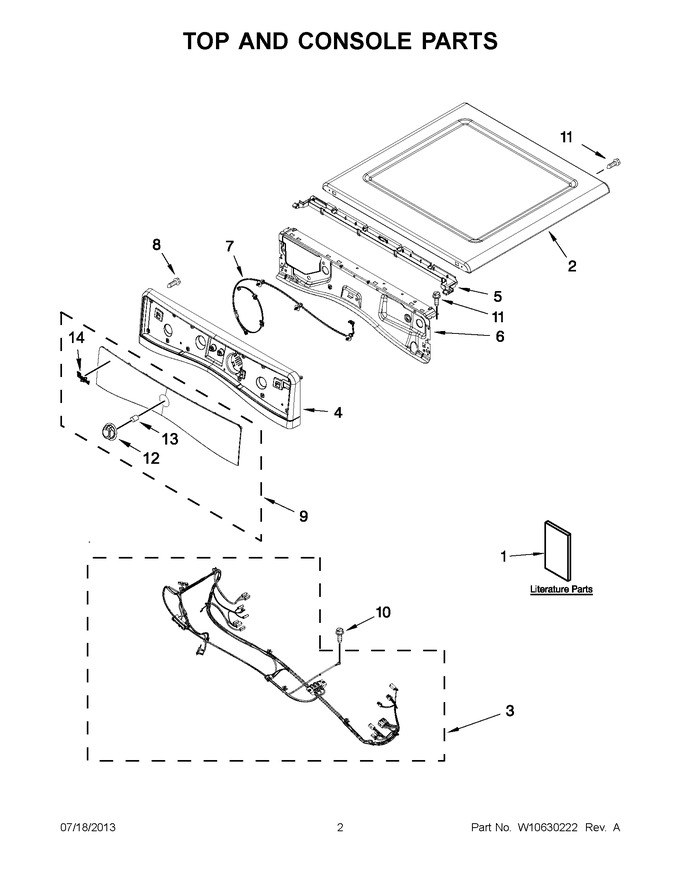Diagram for WGD80HEBW1