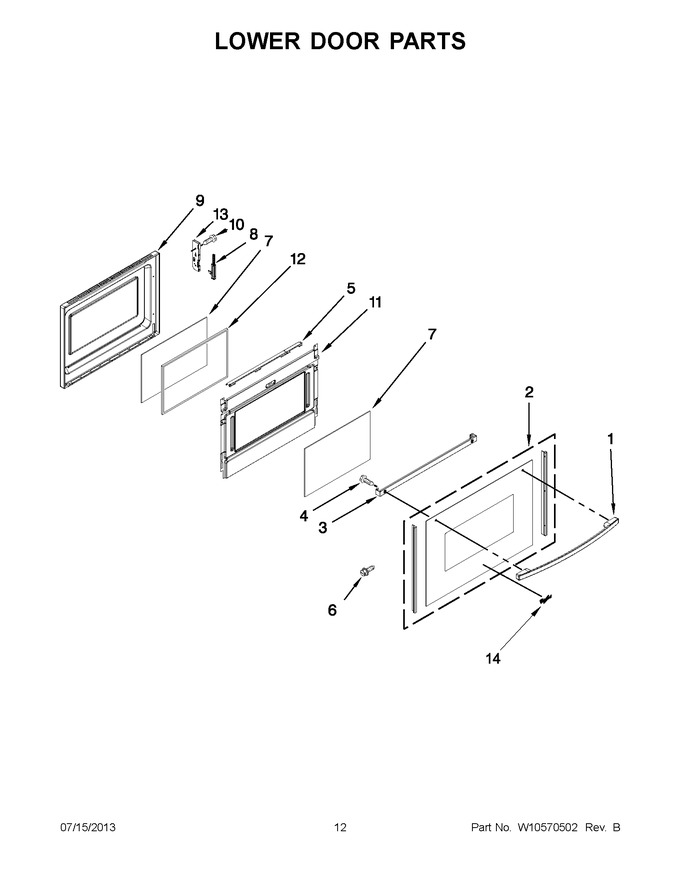 Diagram for GGE390LXB04