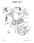 Diagram for 01 - Cabinet Parts