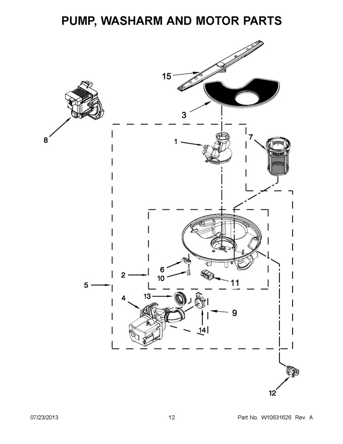 Diagram for WDP350PAAW3