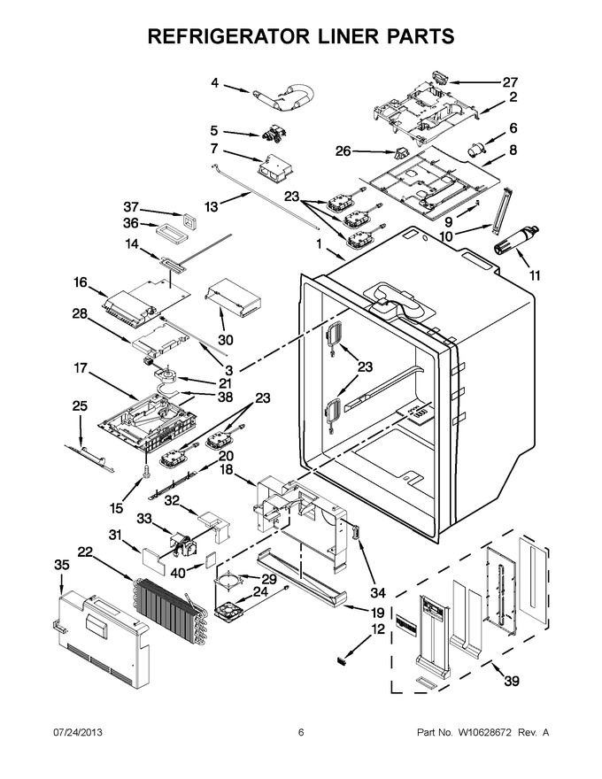 Diagram for WRF989SDAH02