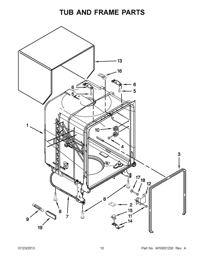 Diagram for WDF310PLAD4