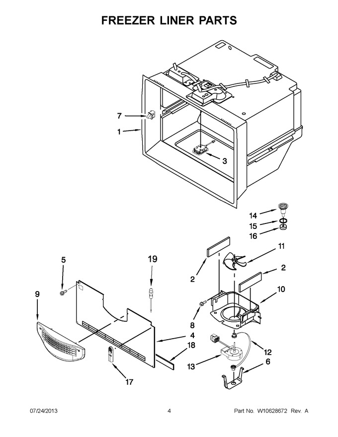 Diagram for WRF989SDAH02