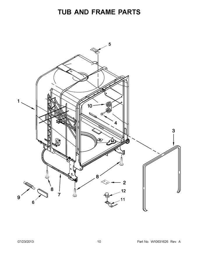 Diagram for WDP350PAAB3