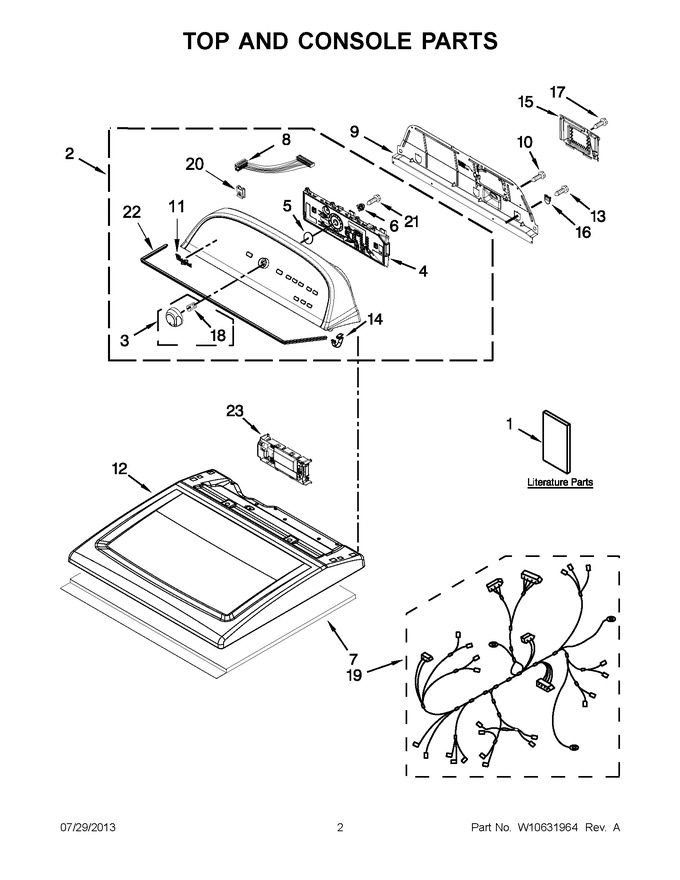 Diagram for WGD5800BW0