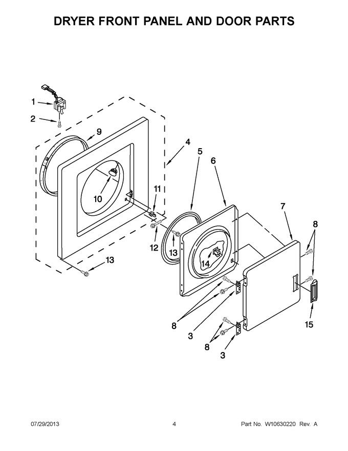 Diagram for YLTE5243DQB