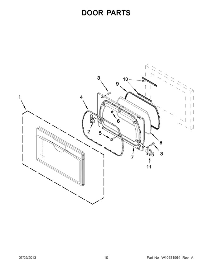 Diagram for WGD5800BW0