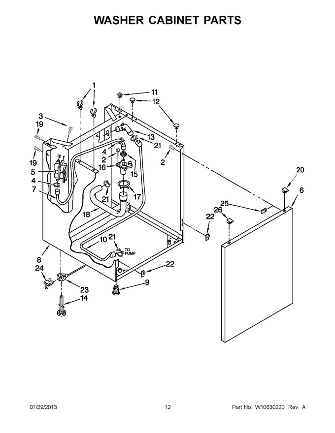 Diagram for YLTE5243DQB
