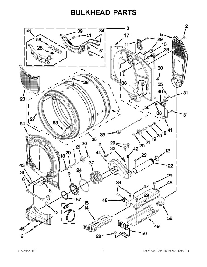 Diagram for YWED97HEXW1
