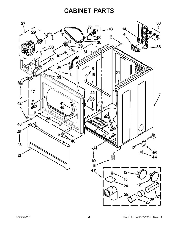 Diagram for YWED5800BC0
