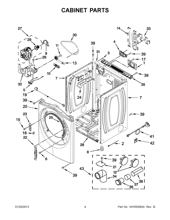 Diagram for YWED97HEXL3