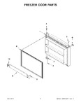 Diagram for 03 - Freezer Door Parts