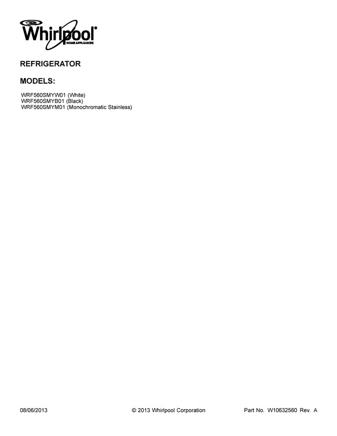 Diagram for WRF560SMYW01