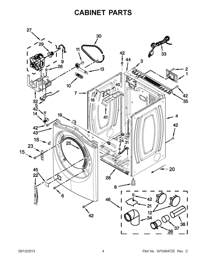 Diagram for WGD97HEXL3