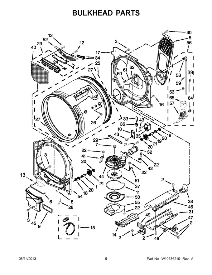 Diagram for YWED8500BW0
