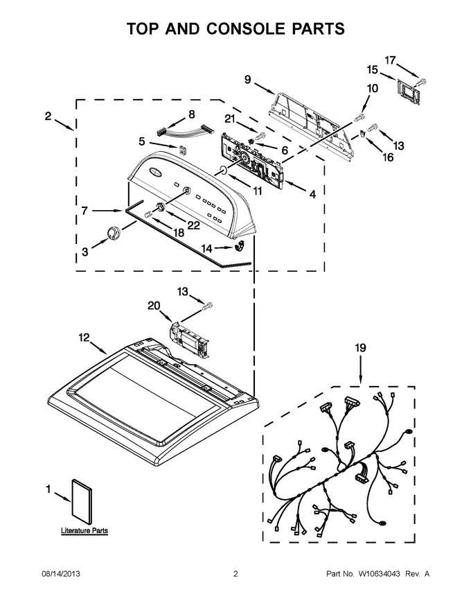 Diagram for WGD5610XW2