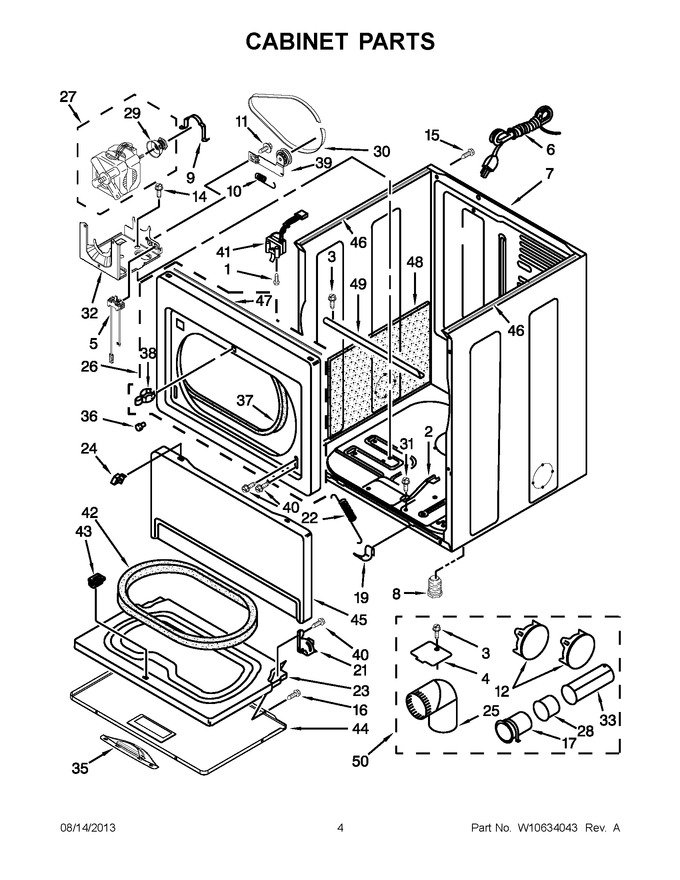 Diagram for WGD5610XW2