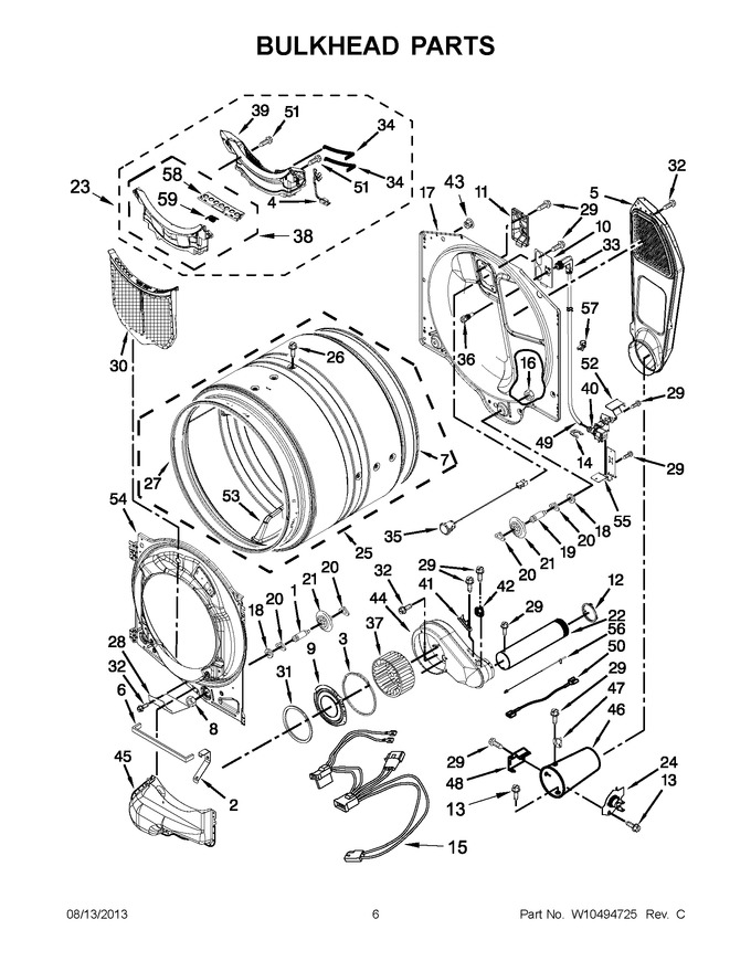 Diagram for WGD97HEXW3