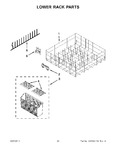 Diagram for 10 - Lower Rack Parts