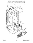 Diagram for 03 - Refrigerator Liner Parts