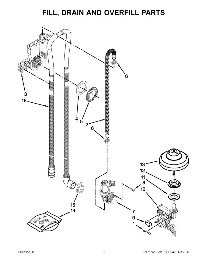 Diagram for KDTE554CSS0