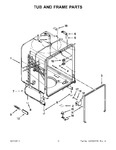 Diagram for 06 - Tub And Frame Parts
