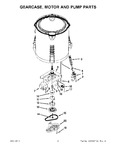 Diagram for 05 - Gearcase, Motor And Pump Parts