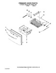 Diagram for 10 - Freezer Door Parts