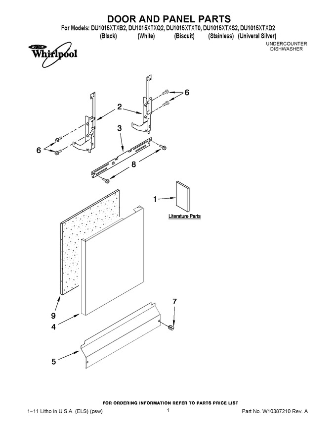 Diagram for DU1015XTXT0