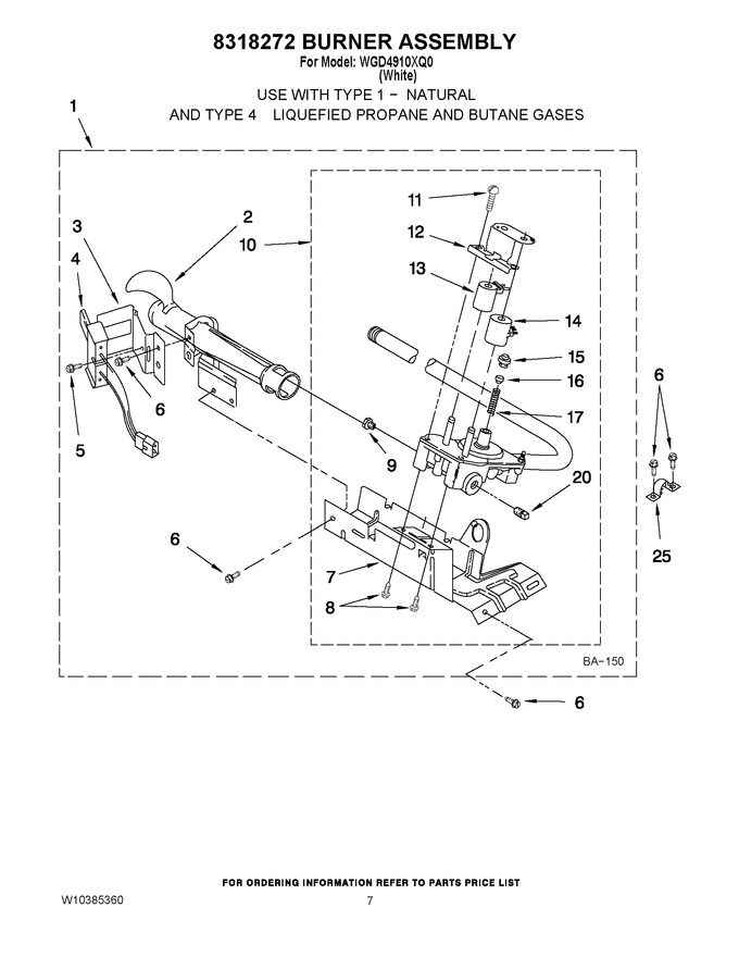 Diagram for WGD4910XQ0