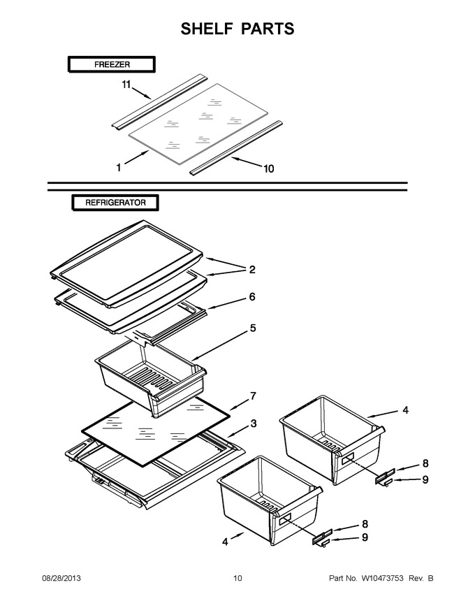 Diagram for W8RXCGFXQ02
