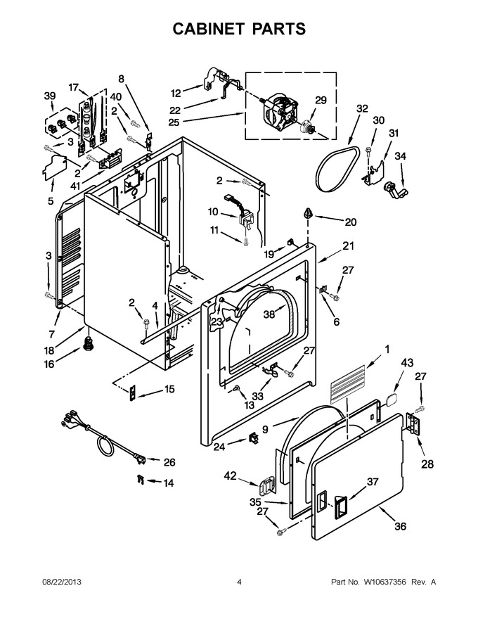 Diagram for YWED4800BQ0