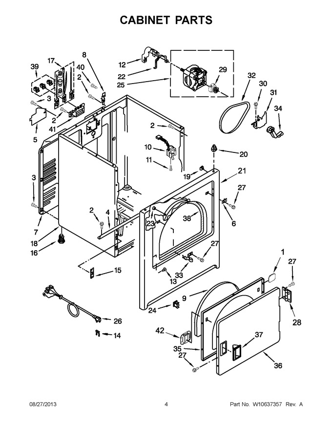 Diagram for YWED4850BW0