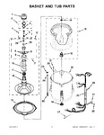 Diagram for 04 - Basket And Tub Parts
