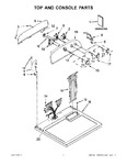 Diagram for 02 - Top And Console Parts