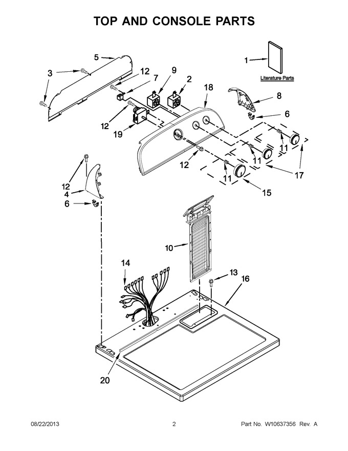 Diagram for YWED4800BQ0