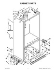 Diagram for 02 - Cabinet Parts