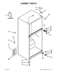 Diagram for 02 - Cabinet Parts