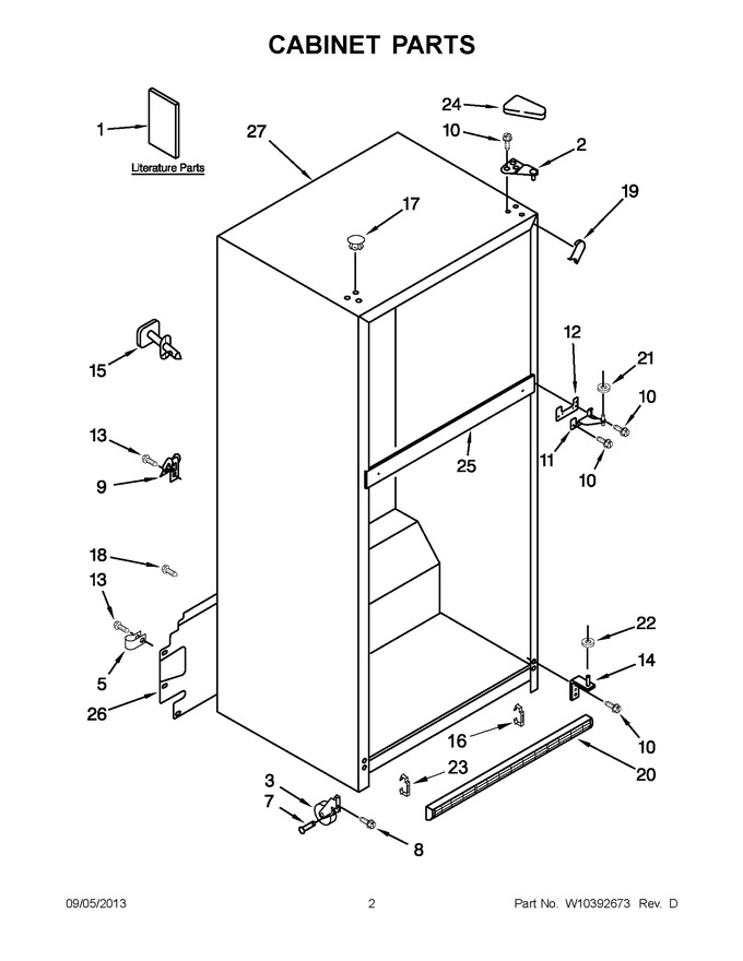 Diagram for WRT138TFYB00