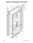 Diagram for 03 - Cabinet And Breaker Trim Parts