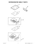 Diagram for 07 - Refrigerator Shelf Parts