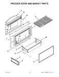 Diagram for 08 - Freezer Door And Basket Parts