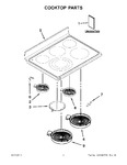 Diagram for 02 - Cooktop Parts