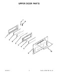 Diagram for 06 - Upper Door Parts