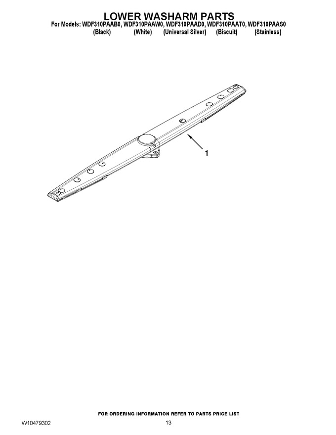 Diagram for WDF310PAAS0