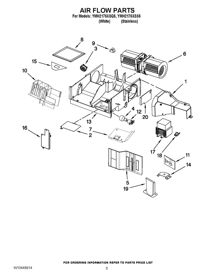 Diagram for YMH2175XSQ5
